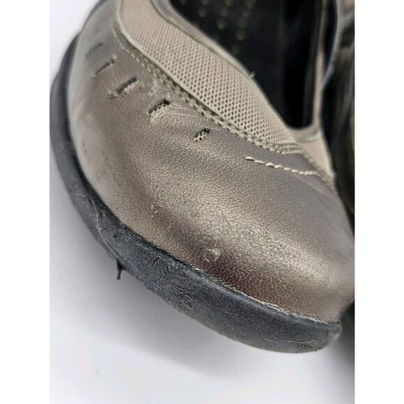 Clarks Wave Walk Mary Jane Shoes Womens Size 9M Pewter Bronze Comfortable 87821 - Picture 3 of 10
